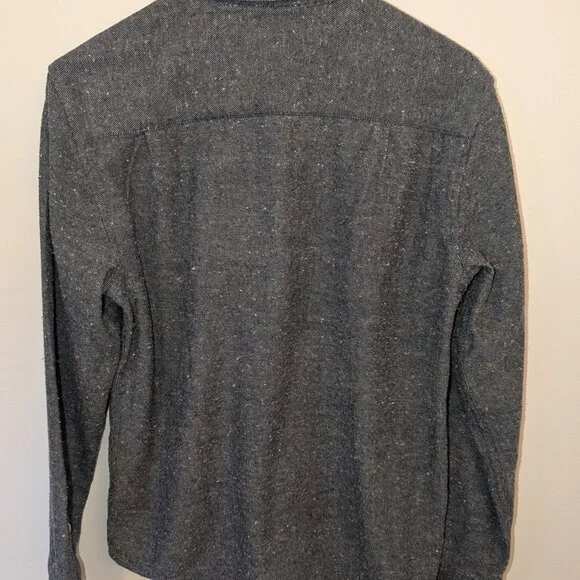 Men's RVCA Blue Flannel Button-Up - Picture 2 of 7